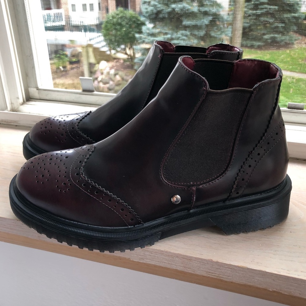 Electric Karma Maroon London Boot